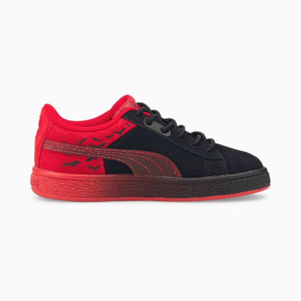 PUMA x BATMAN Suede Classic Batman Little Kids' Shoes, Puma Black, extralarge