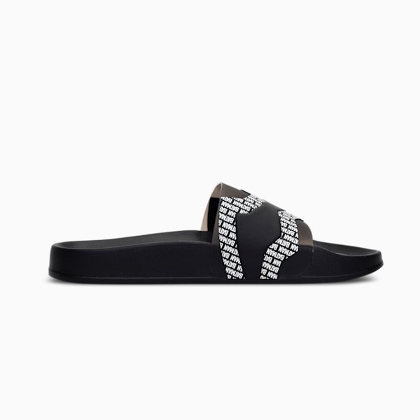 PUMA x Batman Leadcat 2.0 Kids Slides, Puma Black-Iron Gate-Fiery Red-Puma White, extralarge-IND