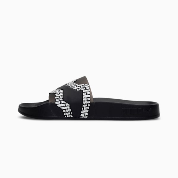 PUMA x Batman Leadcat 2.0 Kids Slides, Puma Black-Iron Gate-Fiery Red-Puma White, extralarge-IND