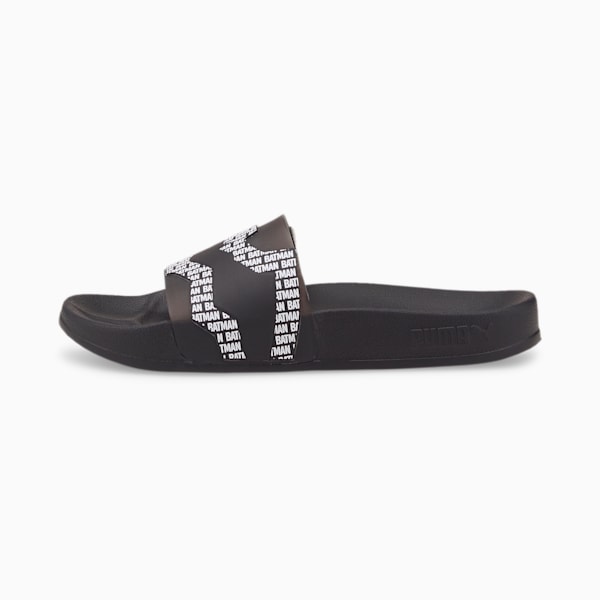 PUMA x Batman Leadcat 2.0 Baby Slides, Puma Black-Iron Gate-Fiery Red-Puma White, extralarge-IND