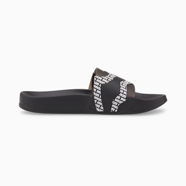 PUMA x Batman Leadcat 2.0 Baby Slides, Puma Black-Iron Gate-Fiery Red-Puma White, extralarge-IND