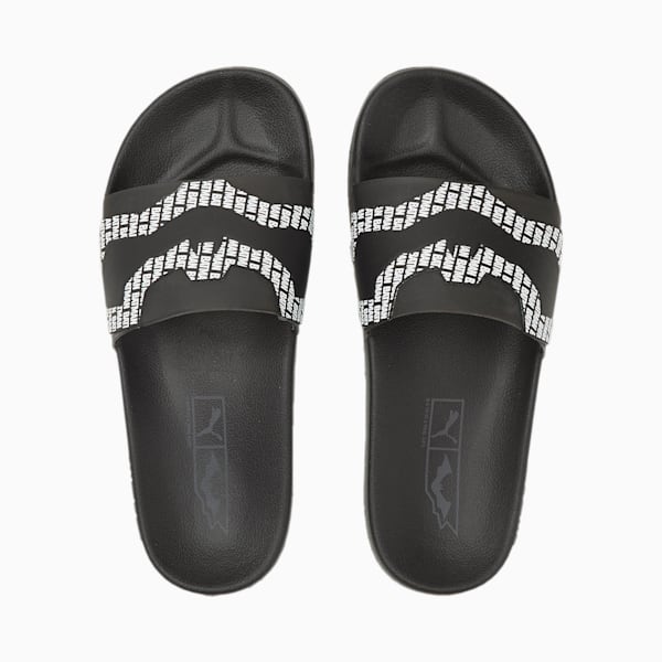 PUMA x Batman Leadcat 2.0 Baby Slides, Puma Black-Iron Gate-Fiery Red-Puma White, extralarge-IND
