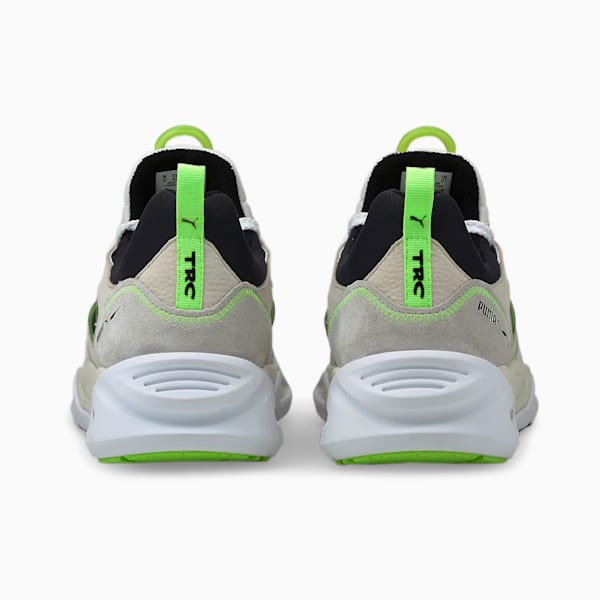 TRC Blaze The Triangle Sneakers, Puma White-Nimbus Cloud-Green Glare, extralarge