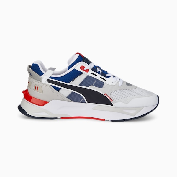 Mirage Sport Tech Unisex Sneakers, Puma White-Blazing Blue, extralarge-IND