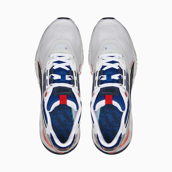 Mirage Sport Tech Sneakers, Puma White-Blazing Blue, extralarge-IND