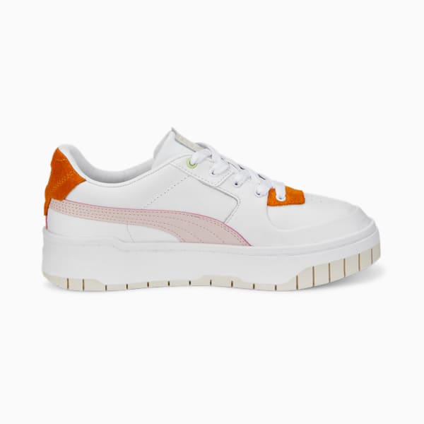 Zapatos deportivos Cali Dream para mujer, Puma White-Whisper White-Island Pink