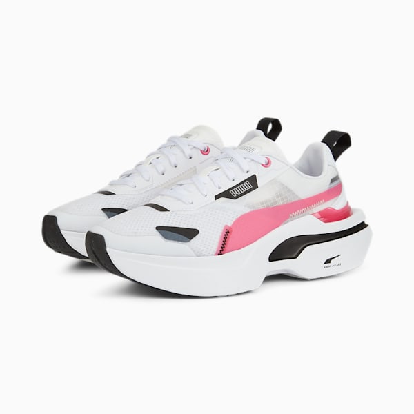 Kosmo Rider Women's Sneakers, Puma White-Sunset Pink, extralarge-IND