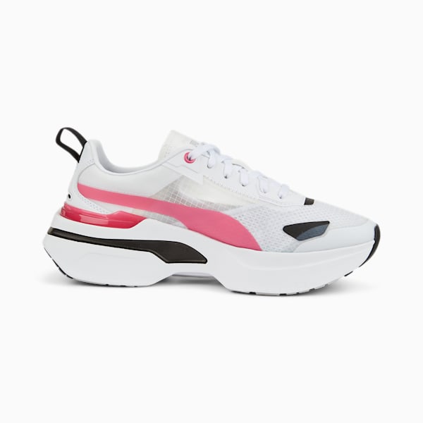 Kosmo Rider Women's Sneakers, Puma White-Sunset Pink, extralarge-AUS