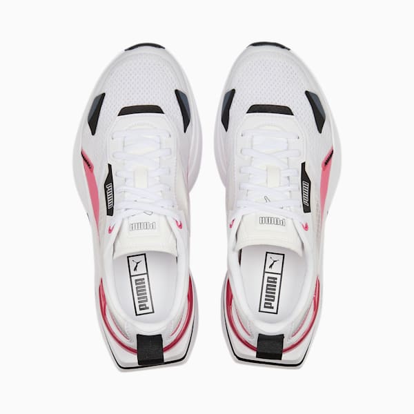 Kosmo Rider Women's Sneakers, Puma White-Sunset Pink, extralarge-AUS
