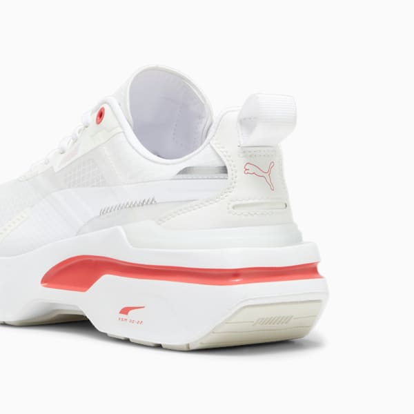 Kosmo Rider Women's Sneakers, Puma White-Electric Blush, extralarge-IND