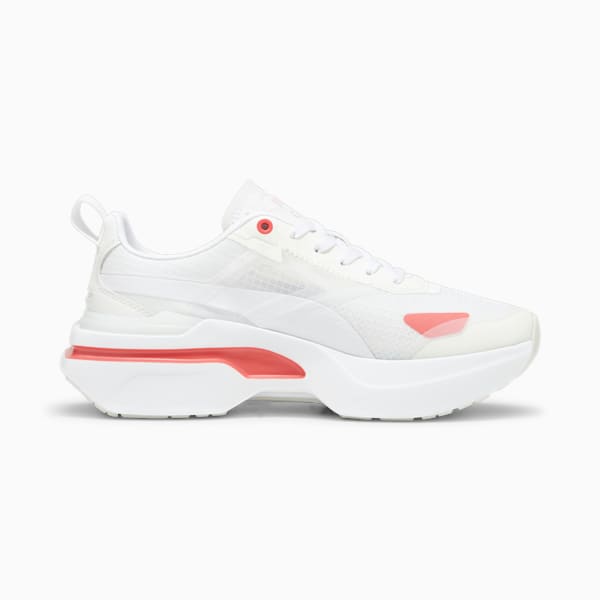 Kosmo Rider Women's Sneakers, Puma White-Electric Blush, extralarge-IND