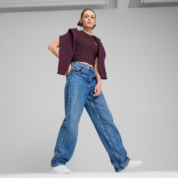 Vikky V3 Leather Women's Sneakers, PUMA White-Frosted Dew, extralarge-IND