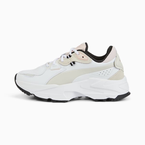 ウィメンズ オーキッド スニーカー, Puma White-Island Pink, extralarge-JPN