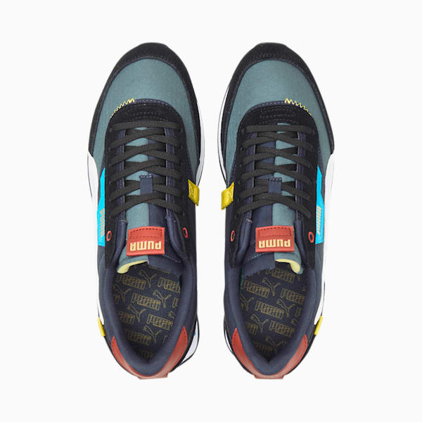 Future Rider Displaced Trainers, Dark Slate-Puma White, extralarge-GBR