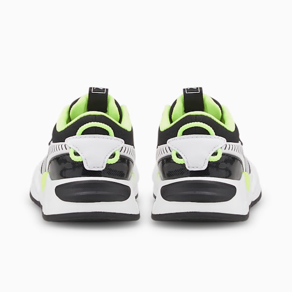RS-Z Visual Effects Toddlers' Shoes, Puma Black-Green Glare, extralarge