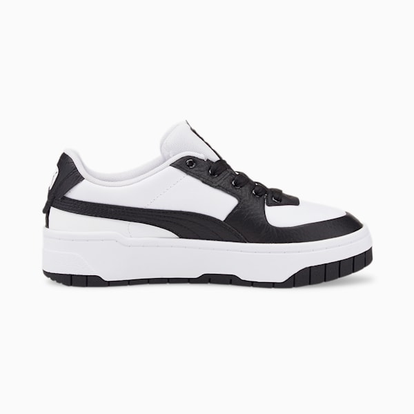 Cali Dream Leather Women's Sneakers, Puma Black-Puma White, extralarge