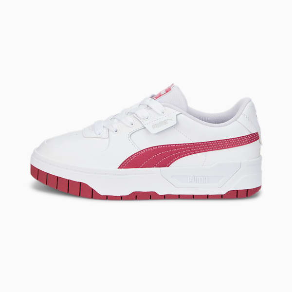 Cali Dream Leather Women's Sneakers, Puma White-Dusty Orchid