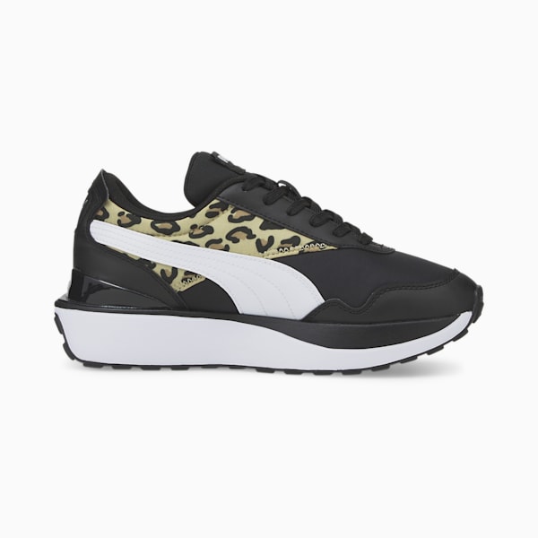 Tenis juveniles Cruise Rider Summer Roar, Puma Black-Pale Khaki-Puma White, extralarge