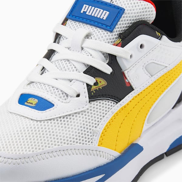 Mirage Sport Foodies Kids Sneakers, Puma White-Spectra Yellow, extralarge-IND