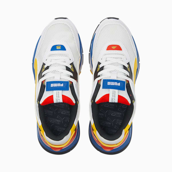 Mirage Sport Foodies Kids Sneakers, Puma White-Spectra Yellow, extralarge-IND