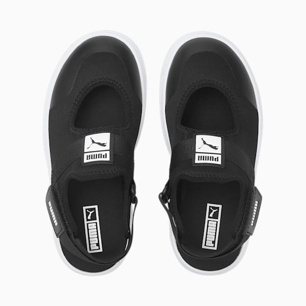 Light-Flex Summer Little Kids' Shoes, Puma Black-Puma White, extralarge