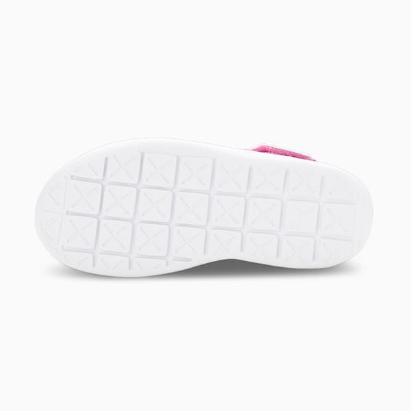 Light Flex Summer Kids' Sandals, Mauve Pop-Puma White, extralarge-IND