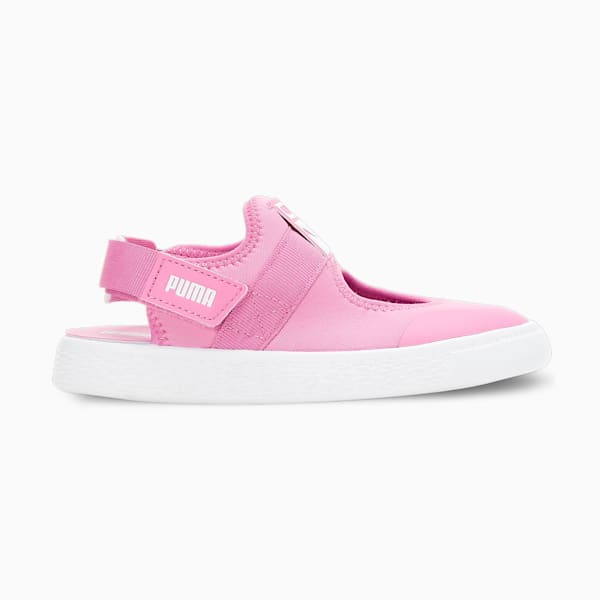 Light Flex Summer Kids' Sandals, Mauve Pop-Puma White, extralarge-IND