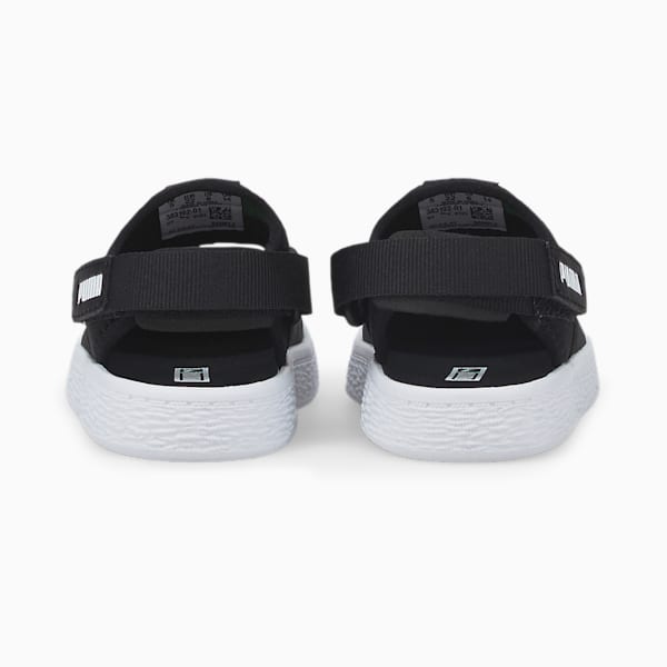 Light-Flex Summer Toddler Shoes, Puma Black-Puma White