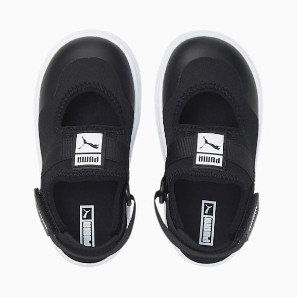 Light-Flex Summer Babies' Trainers, Puma Black-Puma White, extralarge-GBR