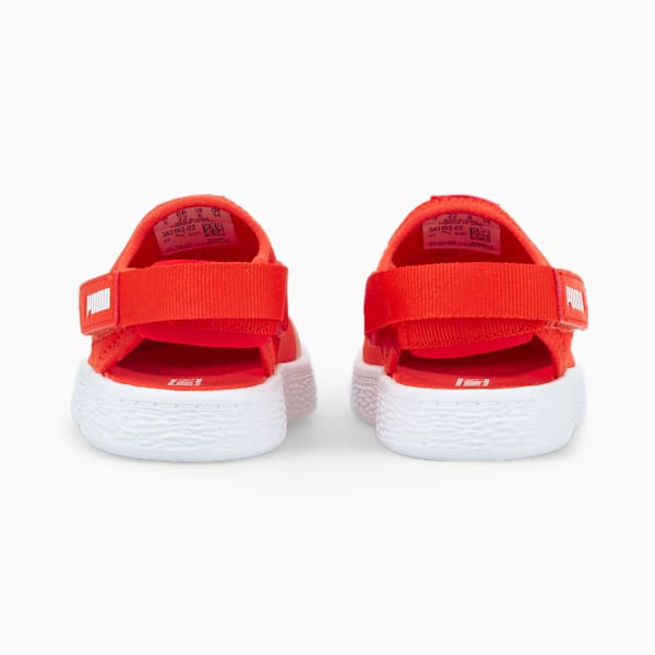 Light-Flex Summer Toddler Shoes, Cherry Tomato-Puma White, extralarge