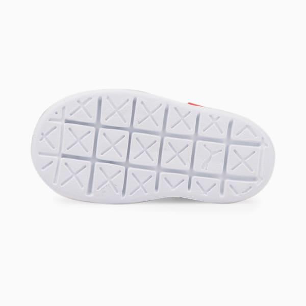Light-Flex Summer Toddler Shoes, Cherry Tomato-Puma White, extralarge