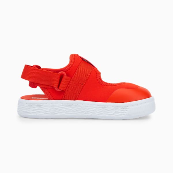Light-Flex Summer Toddler Shoes, Cherry Tomato-Puma White, extralarge