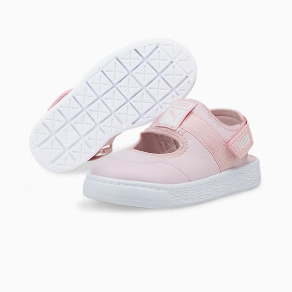 Light-Flex Summer Babies' Trainers, Chalk Pink-Puma White