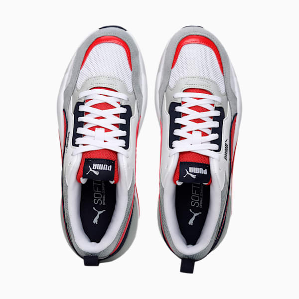 X-Ray 2 Square SD Unisex Shoes, Puma White-High Risk Red-Peacoat, extralarge-IND