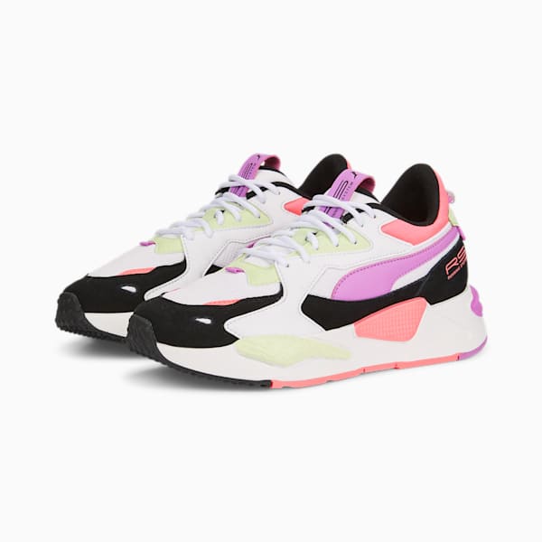 RS-Z Reinvent Women's Sneakers, Puma White-Sunset Glow
