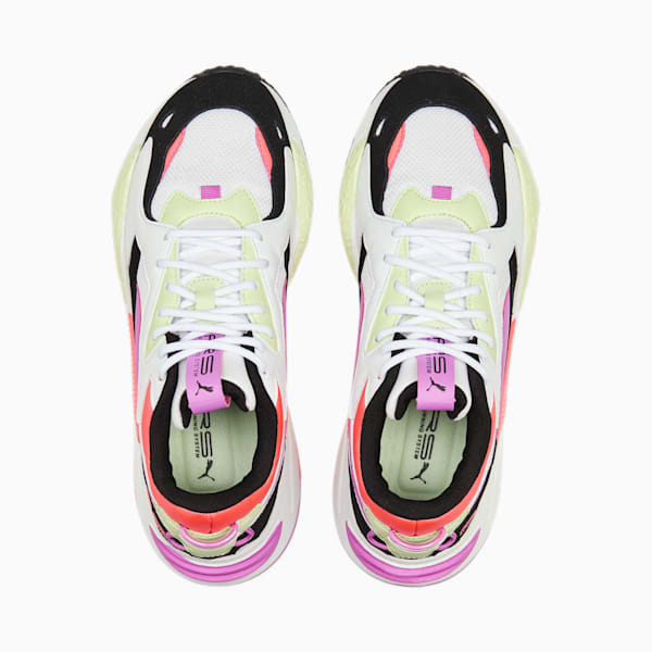 RS-Z Reinvent Women's Sneakers, Puma White-Sunset Glow, extralarge