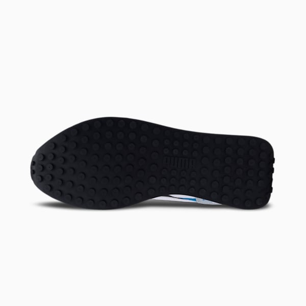 Future Rider Double Tech Unisex Sneakers, Puma White-Puma Black-Future Blue, extralarge-IND