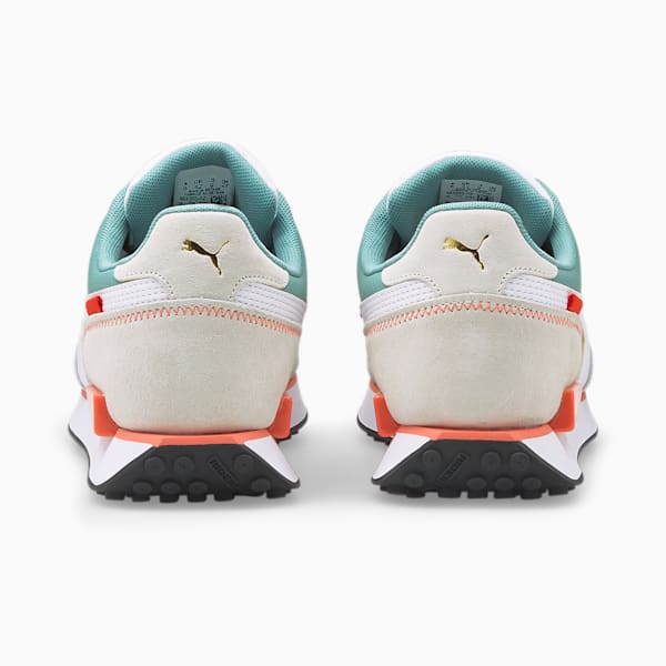 Future Rider Go For Unisex Sneakers, Puma White-Mineral Blue, extralarge-IND