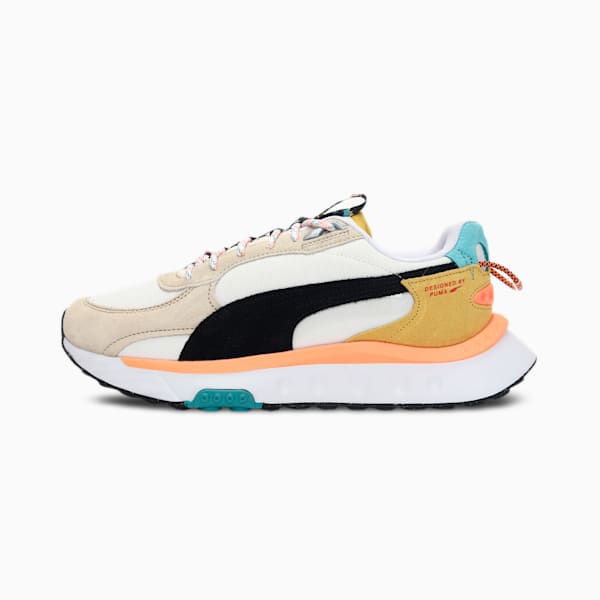 Wild Rider Hill Camp Unisex Sneakers, Pristine-Putty-Bamboo, extralarge-IND
