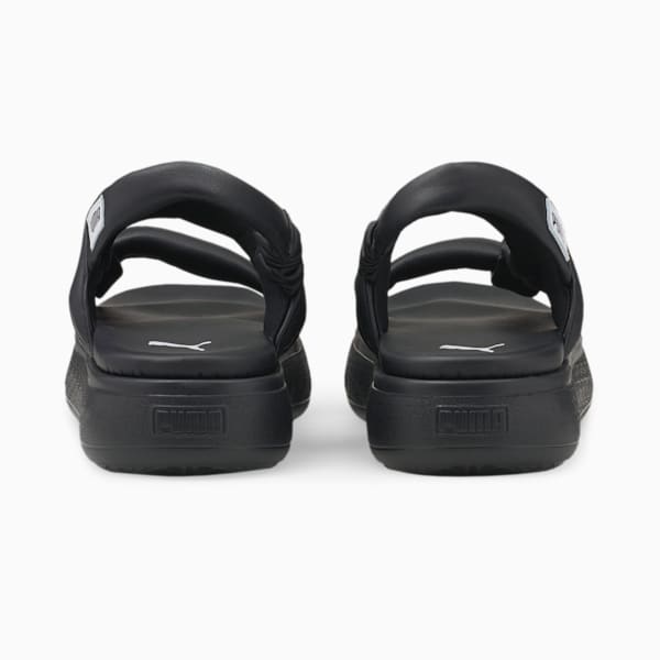 ウィメンズ スウェード マユ サマー サンダル, Puma Black-Puma White