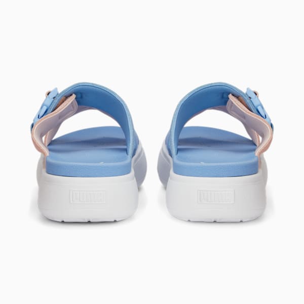 ウィメンズ スウェード マユ サンダル, Day Dream-Rose Dust-PUMA White