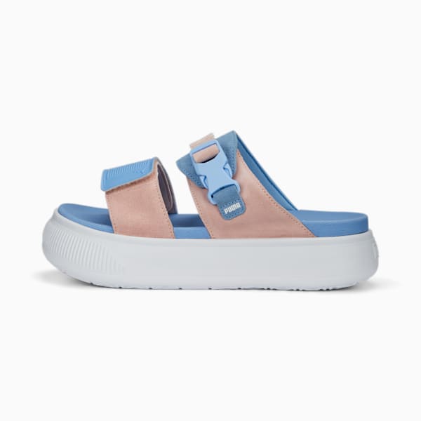 Suede Mayu Women's Sandals, Day Dream-Rose Dust-PUMA White, extralarge