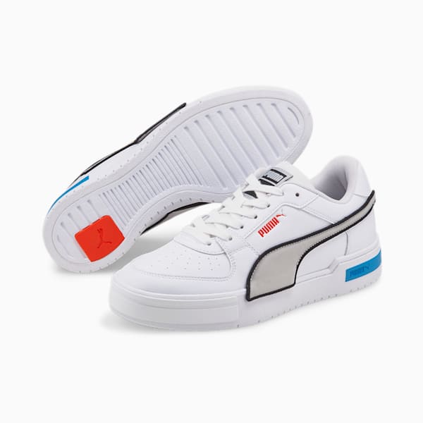 ユニセックス CA PRO EMBD スニーカー, Puma White-Harbor Mist, extralarge-JPN