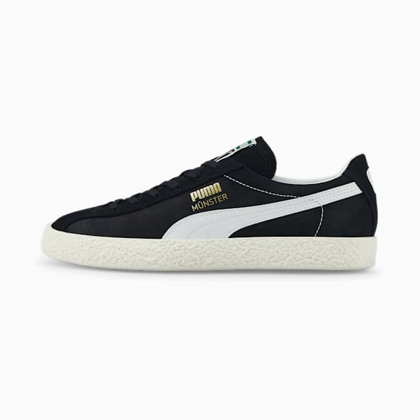 Muenster Classic Unisex Sneaker, Puma Black-Puma White