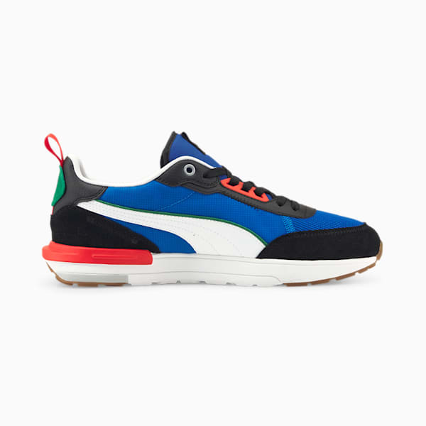 R22 Sneakers, Puma Royal-Puma White-Puma Black-Amazon Green, extralarge