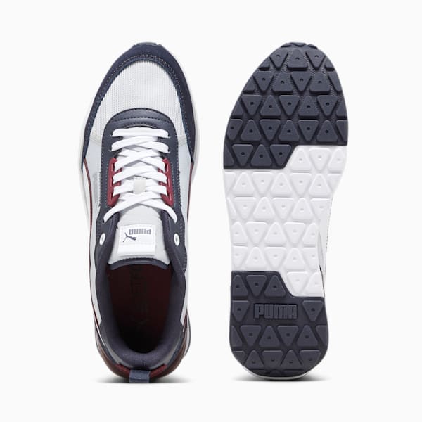 R22 Sneakers, Cool Light Gray-PUMA White-New Navy-Dark Jasper, extralarge