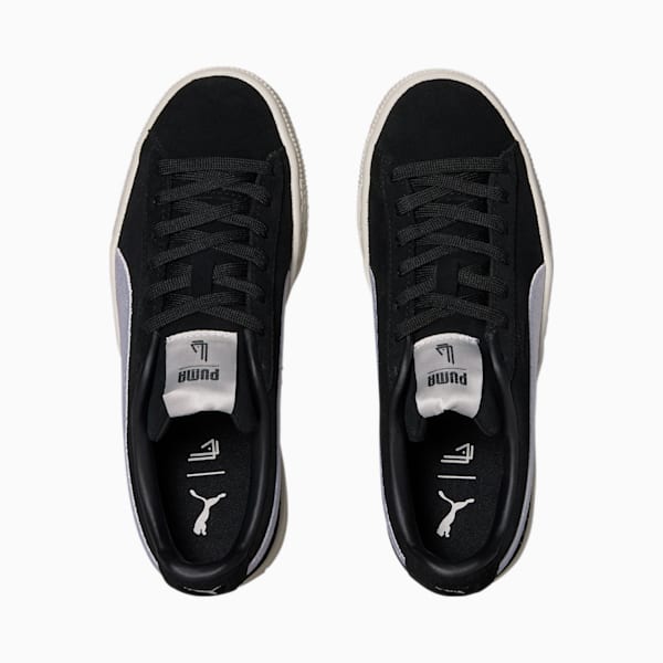 Forever Stronger Suede Sneakers Big Kids, Puma Black-Whisper White, extralarge