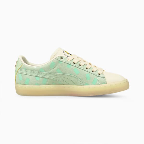 PUMA x HARIBO Suede Kid's Sneakers, Poppy Red-Gossamer Green, extralarge-IND