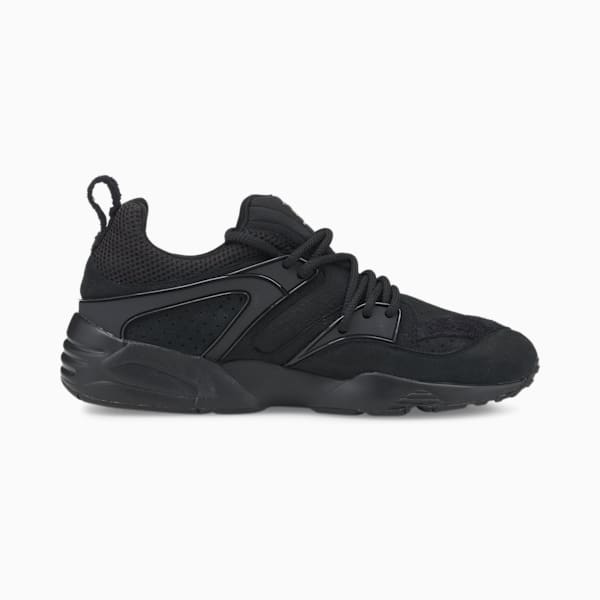 Womens Mens Shoes Mens Trainers Low-top trainers PUMA Rubber Blaze Of Glory Premium Trainers in Black,Gold Black 