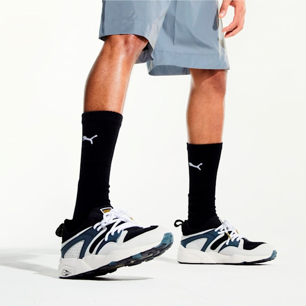 ユニセックス ブレイズ オブ グローリー プレミアム スニーカー, Puma Black-Dark Slate-Whisper White